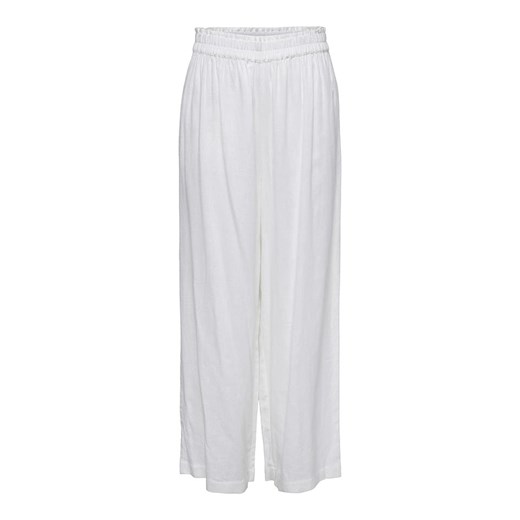 ONLY Spodnie &quot;Tokyo&quot; w kolorze białym ze sklepu Limango Polska w kategorii Spodnie damskie - zdjęcie 164550057