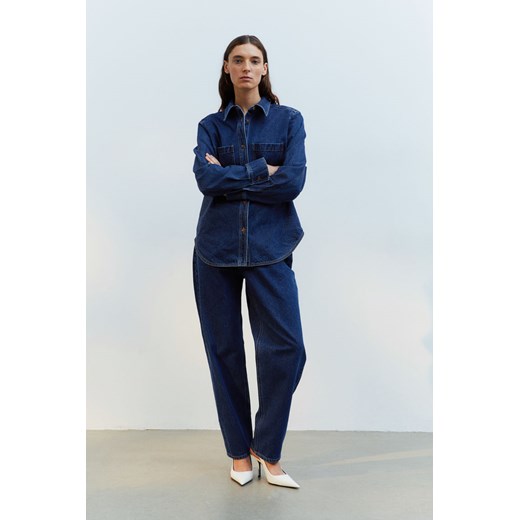 H & M - Koszula dżinsowa - Niebieski H & M XS H&M