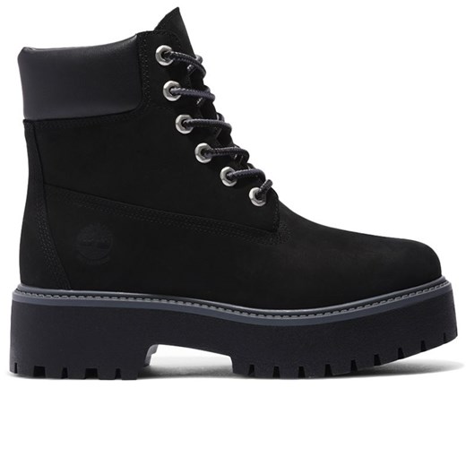 Buty Timberland Stone Street 6in WP TB0A5RH50151 - czarne ze sklepu streetstyle24.pl w kategorii Workery damskie - zdjęcie 164550728