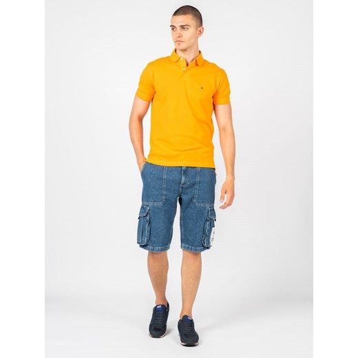 Tommy Hilfiger Koszulka Polo "Slim Fit" | MW0MW17771 | Mężczyzna | Pomarańczowy ze sklepu ubierzsie.com w kategorii T-shirty męskie - zdjęcie 164554298