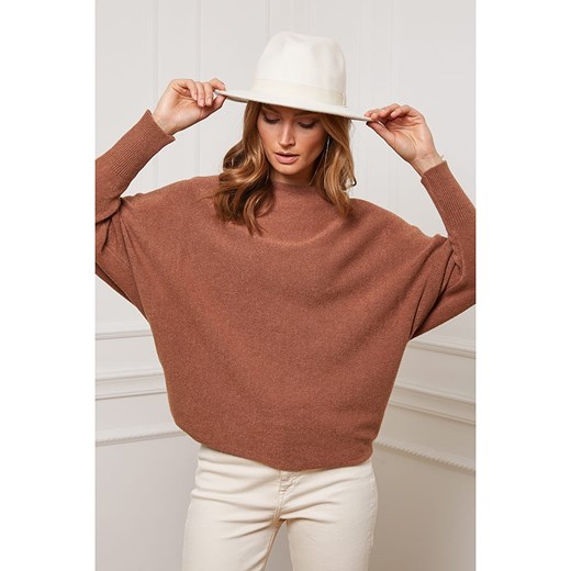 So Cachemire Sweter &quot;Jackson&quot; w kolorze karmelowym ze sklepu Limango Polska w kategorii Swetry damskie - zdjęcie 164554985