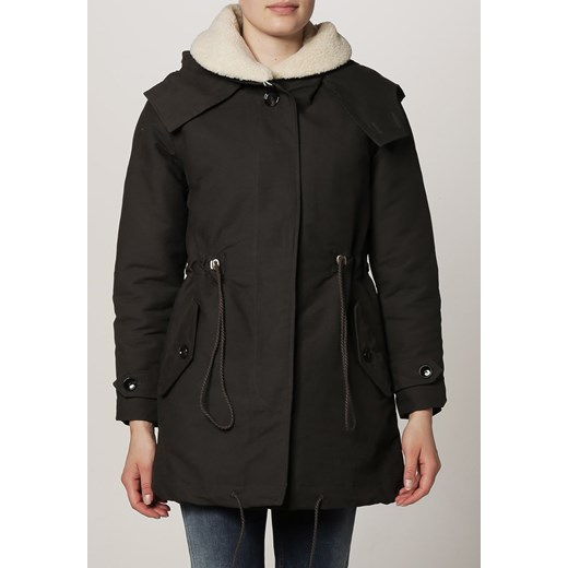 Sessun COEUR Parka forest night zalando czarny bawełna