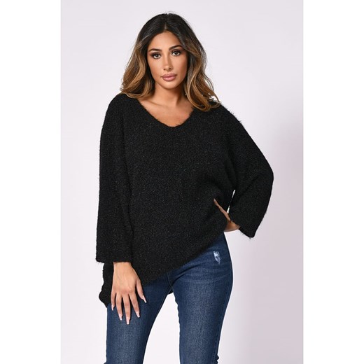 Plus Size Company Sweter &quot;Kenny&quot; w kolorze czarnym Plus Size Company 44/46 Limango Polska okazyjna cena