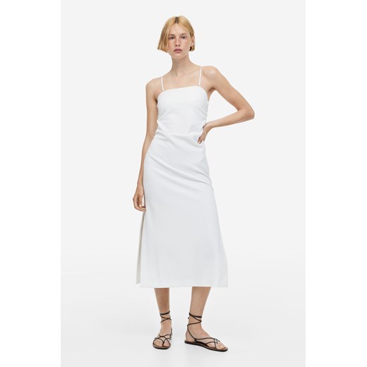 H & M - Sukienka bandeau - Biały H & M XS H&M
