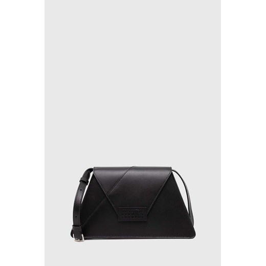 MM6 Maison Margiela torebka skórzana Shoulder Bag kolor czarny SB6ZH0005 ONE wyprzedaż PRM