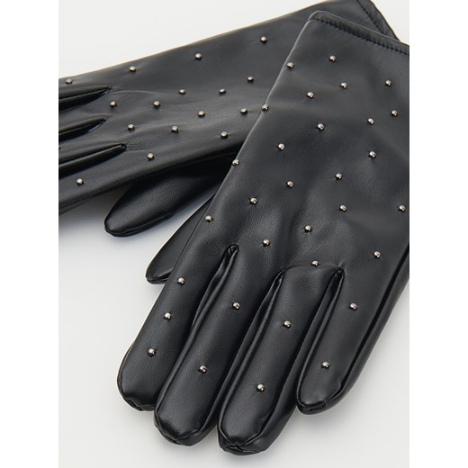 Rękawiczki czarne Reserved 