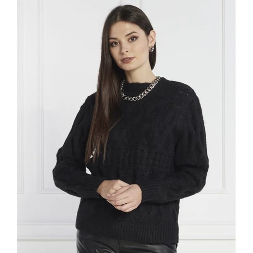 Silvian Heach Sweter | Regular Fit | z dodatkiem wełny ze sklepu Gomez Fashion Store w kategorii Swetry damskie - zdjęcie 164567799