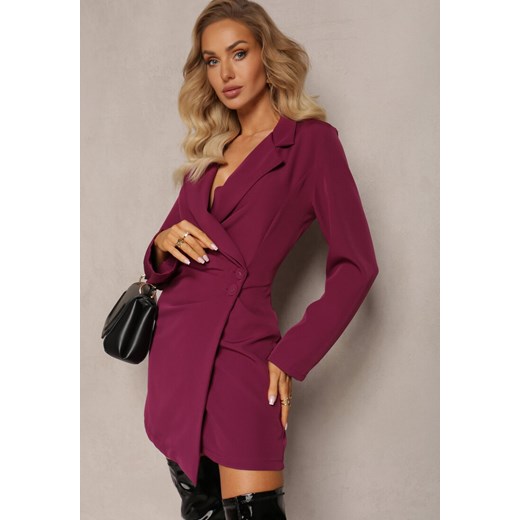Fioletowa Sukienka Semiche ze sklepu Renee odzież w kategorii Sukienki - zdjęcie 164570057