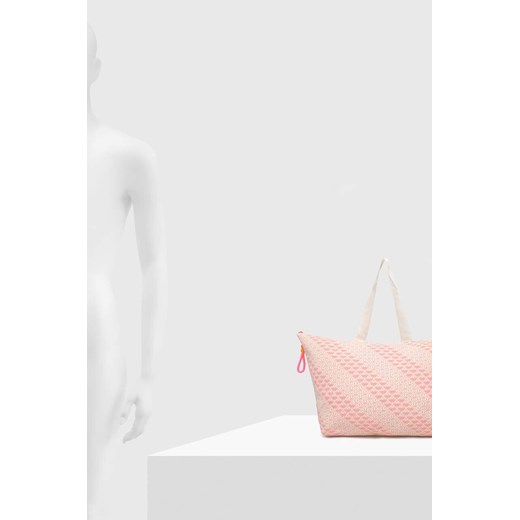 Shopper bag Adidas Originals różowa matowa sportowa mieszcząca a8