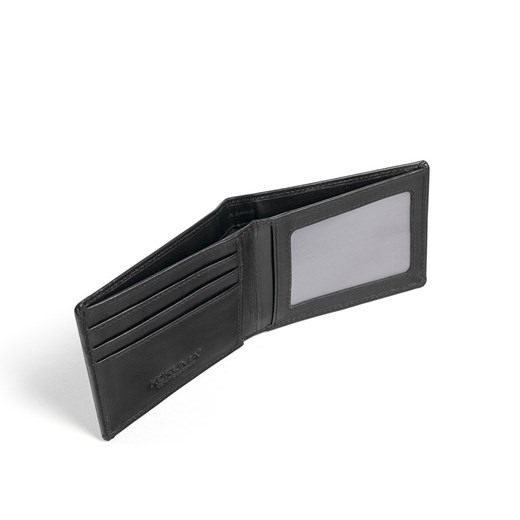 Cienki portfel męski skórzany typu SLIM (Czarny) Koruma Uniwersalny Koruma ID Protection