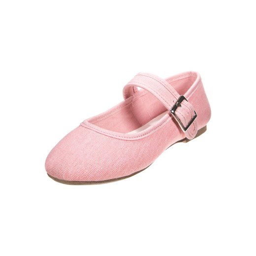 Friboo Baleriny z zapięciem rosa zalando rozowy kokardka