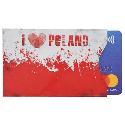 Etui antykradzieżowe na karty zbliżeniowe (I love Poland) ze sklepu Koruma ID Protection w kategorii Etui - zdjęcie 164580038