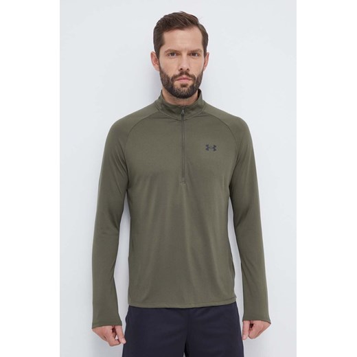 Under Armour bluza treningowa Tech 2.0 kolor zielony melanżowa 1328495 ze sklepu ANSWEAR.com w kategorii Bluzy męskie - zdjęcie 164581517