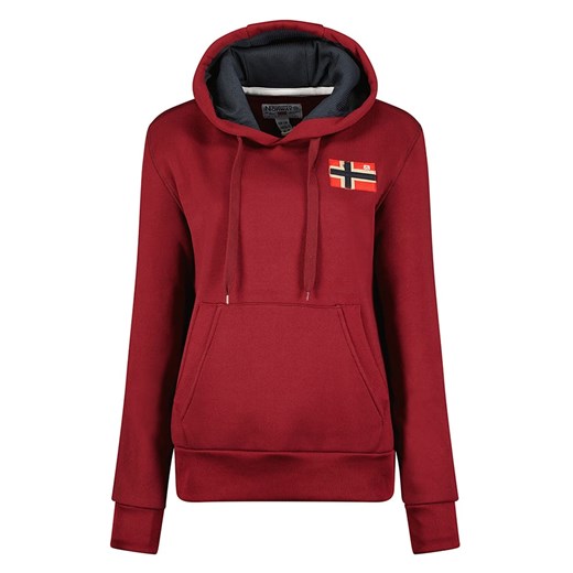 Geographical Norway Bluza &quot;Genifer&quot; w kolorze bordowym ze sklepu Limango Polska w kategorii Bluzy damskie - zdjęcie 164583138