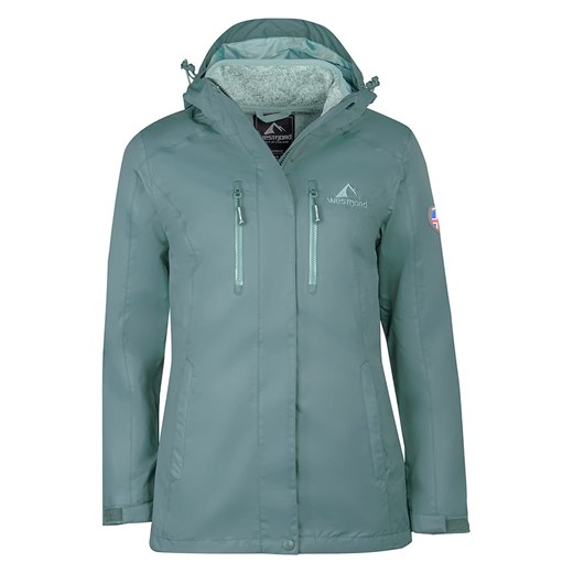 Westfjord Kurtka funkcyjna 3w1 &quot;Glymur&quot; w kolorze turkusowym ze sklepu Limango Polska w kategorii Kurtki damskie - zdjęcie 164584119