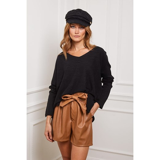 Joséfine Sweter "Erjine" w kolorze czarnym - id: 13183524 - marki Joséfine - 164584268 Joséfine Sweter "Erjine" w kolorze czarnym ze sklepu Limango Polska w kategorii Swetry damskie - zdjęcie 164584268