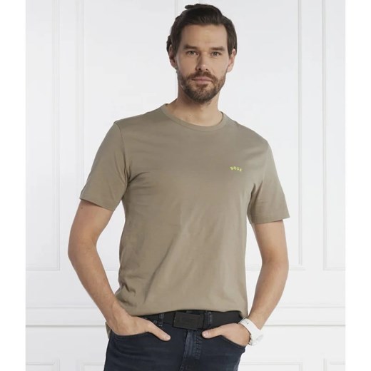 BOSS GREEN T-shirt Tee Curved | Regular Fit XXXL wyprzedaż Gomez Fashion Store