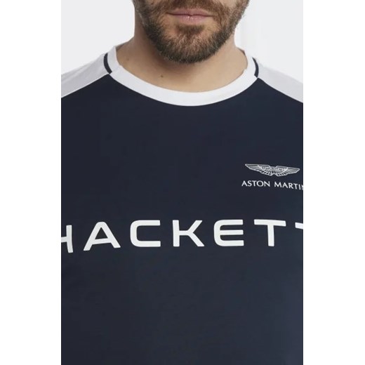 T-shirt męski Hackett London z krótkimi rękawami 