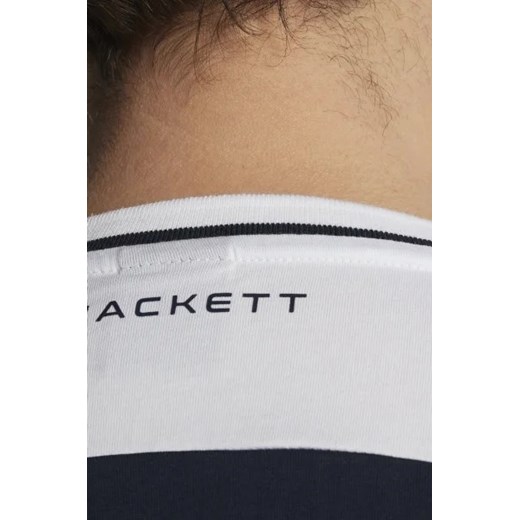 T-shirt męski Hackett London z krótkimi rękawami 