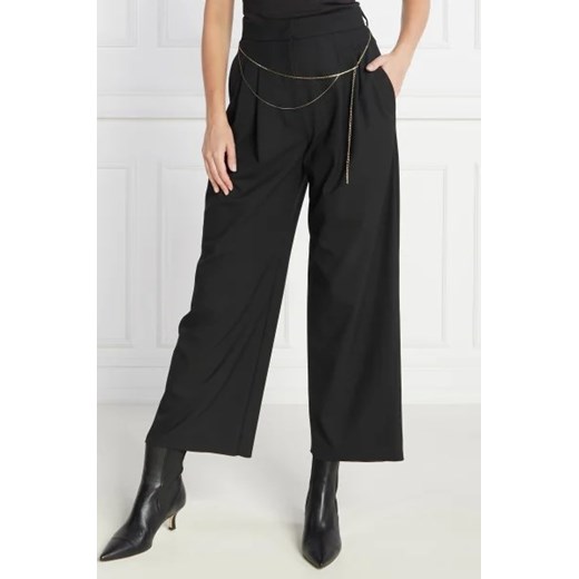 Marella Spodnie z paskiem FANTE | Regular Fit Marella 36 Gomez Fashion Store