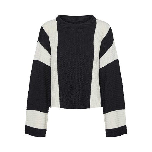 Vero Moda Sweter w kolorze czarno-białym ze sklepu Limango Polska w kategorii Swetry damskie - zdjęcie 164650516