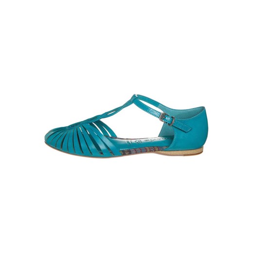 Tamaris Sandały turquoise zalando turkusowy materiałowe