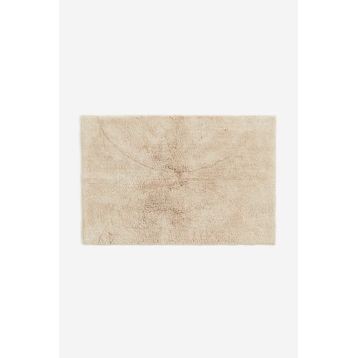 H & M - Dywanik łazienkowy z kępkami przędzy - Beżowy H & M 60x90 H&M
