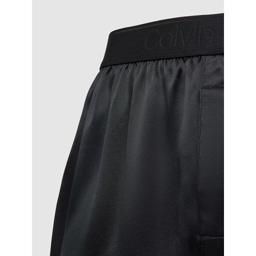 Bokserki z jedwabiu z elastycznym pasem Calvin Klein Underwear L Peek&Cloppenburg 