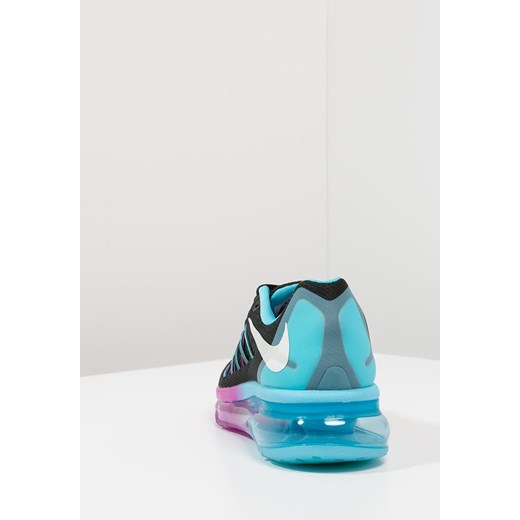 Nike Performance AIR MAX 2015 Obuwie do biegania Amortyzacja black/white/clear water/fuchsia flash zalando turkusowy zapinane