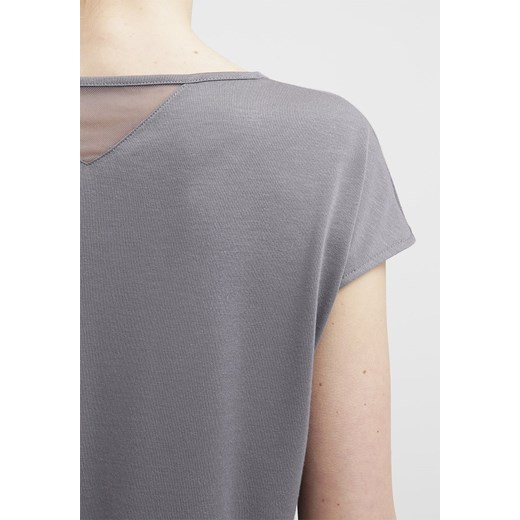 Opus SONTESSA Tshirt basic urban grey zalando szary krótkie
