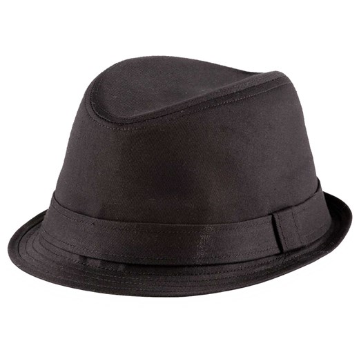 Ribas Czarny - kapelusz czapki-co szary bawełna