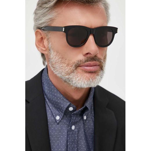 Saint Laurent okulary przeciwsłoneczne kolor czarny Saint Laurent 51 promocyjna cena ANSWEAR.com