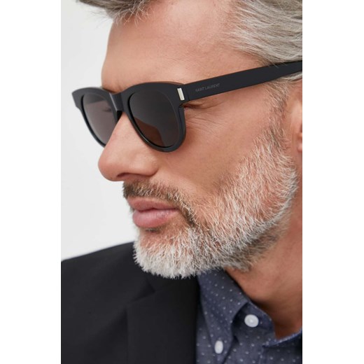 Saint Laurent okulary przeciwsłoneczne kolor czarny Saint Laurent 51 wyprzedaż ANSWEAR.com