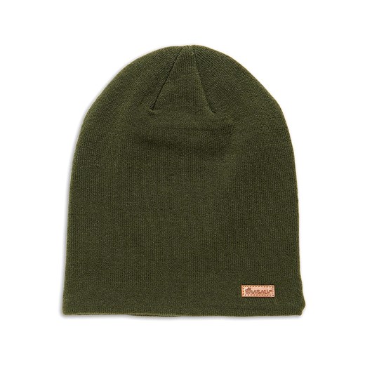 HULABALU Czapka beanie &quot;Mick&quot; w kolorze khaki ze sklepu Limango Polska w kategorii Czapki zimowe męskie - zdjęcie 164684146