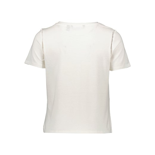 Vero Moda Koszulka &quot;Marijune&quot; w kolorze białym Vero Moda L okazyjna cena Limango Polska