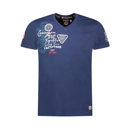 Canadian Peak Koszulka &quot;Jademoreak&quot; w kolorze granatowym ze sklepu Limango Polska w kategorii T-shirty męskie - zdjęcie 164685088