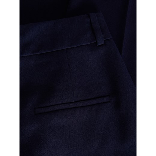 Reserved - Spodnie z ozdobnymi kieszeniami - granatowy Reserved XXL Reserved