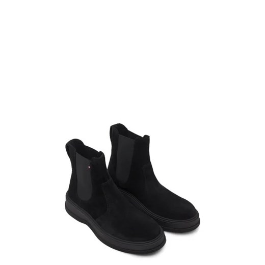 Tommy Hilfiger Skórzane sztyblety EVERYDAY CORE SUEDE CHELSEA Tommy Hilfiger 43 okazja Gomez Fashion Store