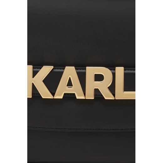 Listonoszka Karl Lagerfeld elegancka na ramię matowa 