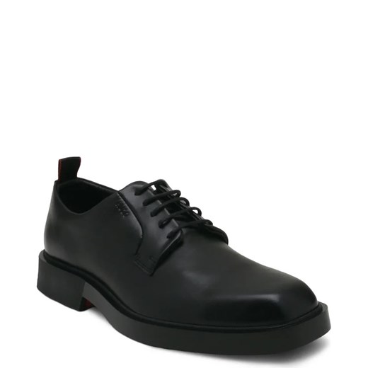 Buty eleganckie męskie Hugo Boss z tworzywa sztucznego