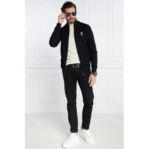 Karl Lagerfeld Wełniany sweter | Regular Fit Karl Lagerfeld L Gomez Fashion Store