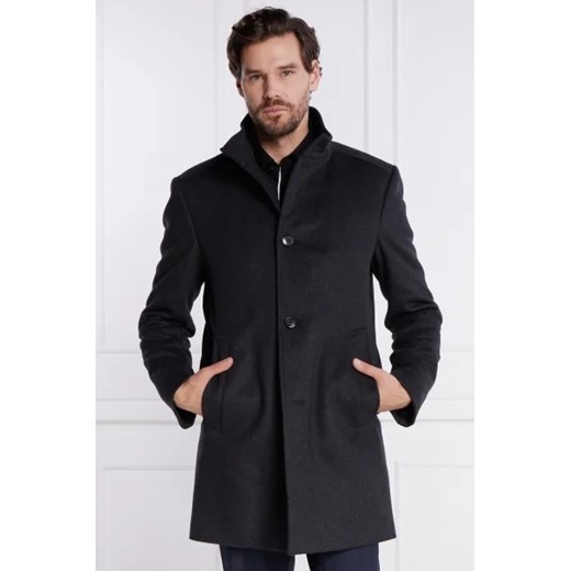Joop! Wełniany płaszcz 2w1 Maico | z dodatkiem kaszmiru Joop! 56 Gomez Fashion Store