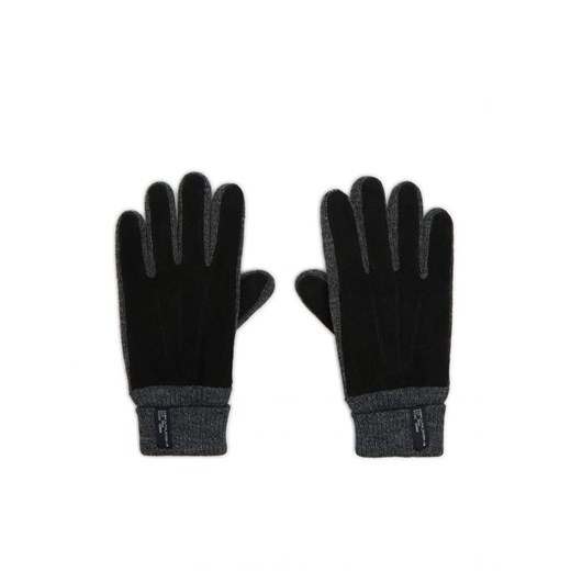 Cropp - Szaro-czarne rękawiczki - szary ze sklepu Cropp w kategorii Rękawiczki męskie - zdjęcie 164717655