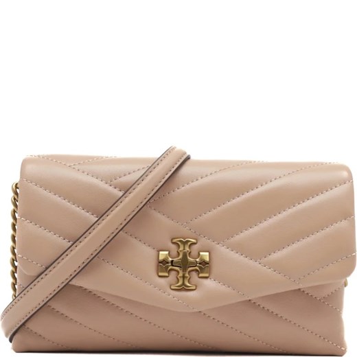 TORY BURCH Skórzana listonoszka Kira Chevron Tory Burch Uniwersalny Gomez Fashion Store