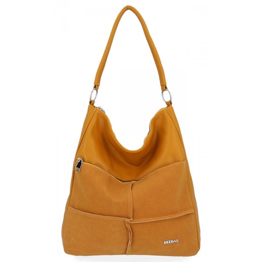 Torebka Uniwersalna XL Bee Bag Żółta 1752A561 ze sklepu PaniTorbalska w kategorii Torby Shopper bag - zdjęcie 164724206