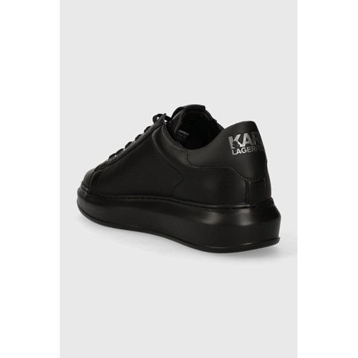 Karl Lagerfeld sneakersy skórzane KAPRI MENS kolor czarny KL52538 Karl Lagerfeld 42 okazyjna cena ANSWEAR.com