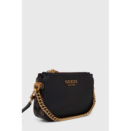 Guess torebka kolor czarny Guess ONE ANSWEAR.com