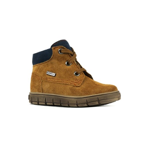 Richter Shoes Botki w kolorze jasnobrązowym ze sklepu Limango Polska w kategorii Buty zimowe dziecięce - zdjęcie 164733548