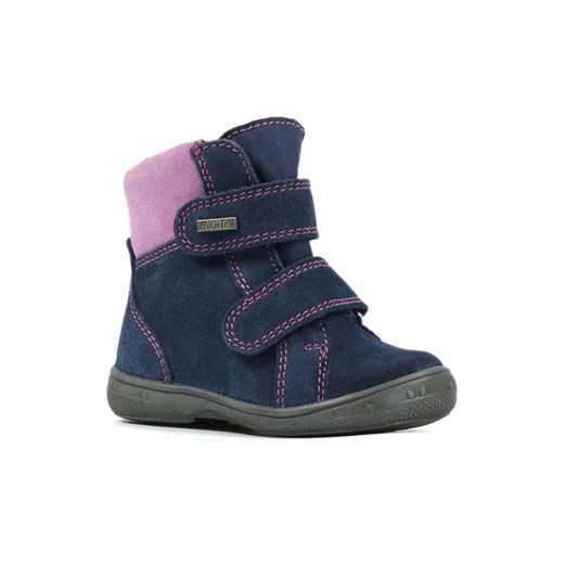 Richter Shoes Botki w kolorze granatowym ze sklepu Limango Polska w kategorii Buty zimowe dziecięce - zdjęcie 164733626