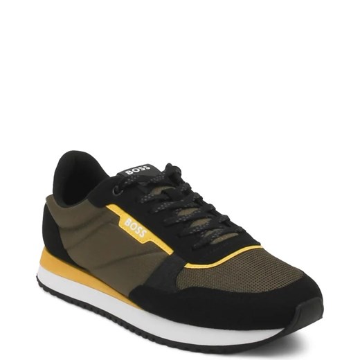 Buty sportowe męskie BOSS HUGO z tworzywa sztucznego